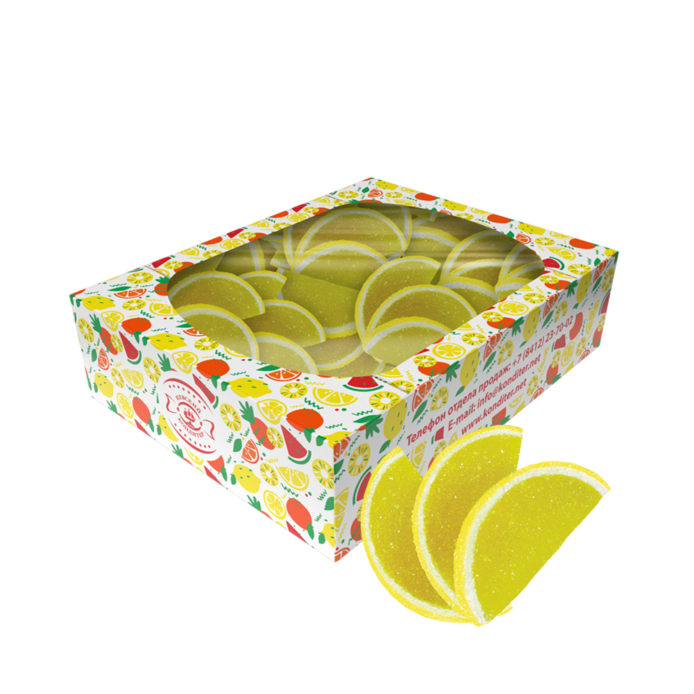 "Мармедольки"  со вкусом лимона